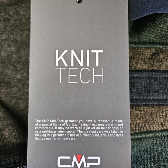 CMP Fleece Jacket Size 2XL (54), Brown/Green/Blue - Picture 9 of 16